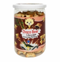 Bánh Quy Gấu Nhân Sôcôla Hiệu Vfoods – Vfoods Choco Bear Biscuits