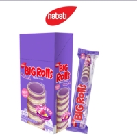 Bánh Quế Nhân Kem Khoai Lang Nabati Big Rolls Goguma Wafer Stick