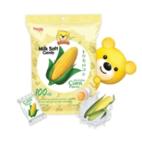 Kẹo Sữa Mềm Dẻo Trái Cây Biskio Big One Group Milk Soft Candy Hương Bắp