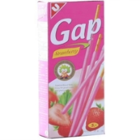 Bánh Que Gap Phủ Kem Dâu Biscuit Stick Coated Strawberry Flavor