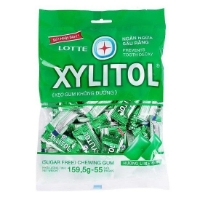 Kẹo Sing-gum Không Đường Lotte Xylitol Hương Lime Mint