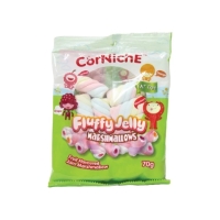 Kẹo Bông Gòn Corniche Vị Hoa Quả Teddy Fluffy Jelly Marshmallows
