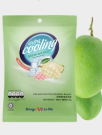 Kẹo Mềm Xoài Xanh Muối Extra Cooling - Extra Cooling UME Chewy Candy 