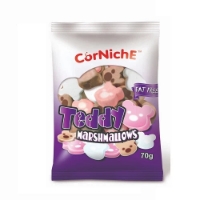 Kẹo Bông Gòn Corniche Vị Hỗn Hợp Teddy Marshmallows