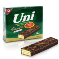 Bánh Xốp Sôcôla Chocolate Uni Kem Vanilla