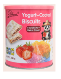 Bánh Quy Phủ Sữa Chua Dbent Yogurt Hương Dâu