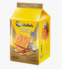 Bánh Quy (Nhí) Giòn Lúa Mì Julie's Golden Crackers