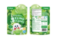 Kẹo Dẻo Trái Cây Cokoc Bóc Vỏ Hương Nho Xanh