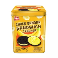 Bánh Quy Giòn Sandwich Choco Chuối Thái Lan Siam Foods Choco Banana Sandwich Creacker 