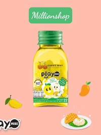 Kẹo The Không Đường Hương Xôi Xoài PLAY MORE Cooling Mango Sticky Rice