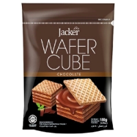Bánh Xốp Kem Jacker Malaysia Hương Sôcôla Wafer Cube Chocolate