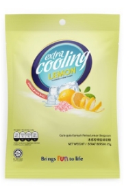 Kẹo Mềm Chanh Muối Extra Cooling - Extra Cooling Lemon Chewy Candy 