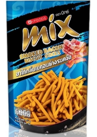 Bánh Que Cọng Mix Thái Lan Vị Thịt Xông Khói Smoked Bacon Biscuit Sticks