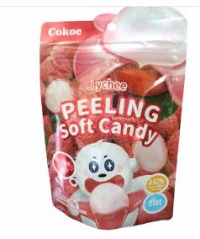 Kẹo Dẻo Trái Cây Cokoc Bóc Vỏ Hương Vải