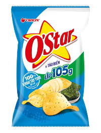 Bánh Snack O'Star vị Tảo Biển