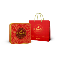 Hộp Quà Tết Goute SOLO Orion Mè Giòn Tan Hộp Thiếc The Blosooming Era