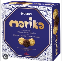 Hộp Quà Orion Bánh Quy Hoa Bơ Tự Nhiên Marika