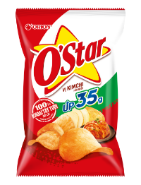 Bánh Snack O'Star vị Kim Chi Hàn Quốc