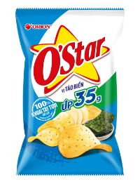 Bánh Snack O'Star vị Tảo Biển