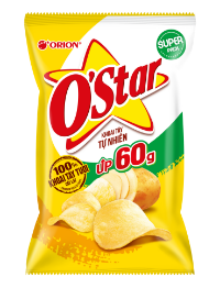 Bánh Snack O'Star vị Tự Nhiên