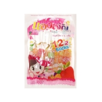 Kẹo Dẻo Xiên Que Jelly Jongkol - Marshmallow With Gelatin Desert Jongkol 