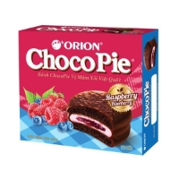 Bánh Choco Pie Orion Vị Mâm Xôi Việt Quất