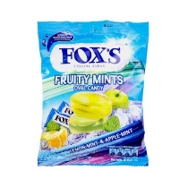 Kẹo Trái Cây Bạc Hà (Xanh) Fox's Fuit Mints Oval Candy
