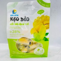 Kẹo Dẻo Đại Long Cốt Trái Cây Bóc Vỏ Hương Xoài Xanh
