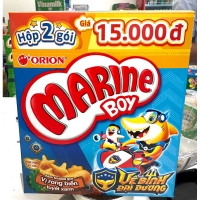Bánh Cá Marine Boy Orion Vị Rong Biển Tuyết Xanh