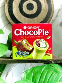 Bánh ChocoPie Orion Vị Matcha Đậu Đỏ