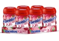 Kẹo Gum Không Đường Mentos Pure Fresh Có Nhân Hương Dâu