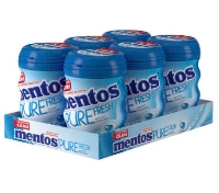 Kẹo Gum Không Đường Mentos Pure Fresh Có Nhân Hương Bạc Hà
