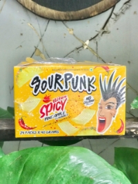 Kẹo Dẻo Thái Lan Sour Punk Cube Vitamin C Hương Trái Cây