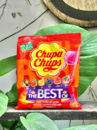 Kẹo Mút Chupa Chups Hương Hỗn Hợp Thực Phẩm Bổ Sung Với Vitamin C 