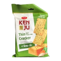 Bánh Quy Giòn Rau Củ Ken Ju, Vegetable Thin Cracker