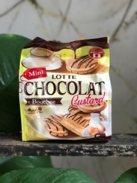 Bánh Mini Lotte Chocolat Bouchee Nhân Kem Custard