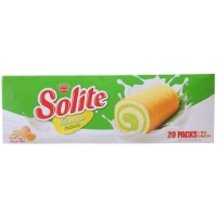Bánh Bông Lan Cuộn Kem Solite Vị Lá Dứa