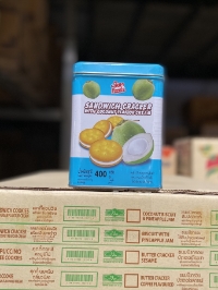 Bánh Quy Kẹp Kem Hương Dừa Thái Lan Siam Foods Sandwich Cracker With Coconut Flavour Cream