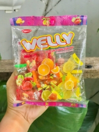Kẹo Cứng Welly Bibica Trái Cây Nhiều Vị