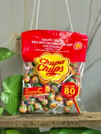 Kẹo Mút Chupa Chups Hương Hỗn Hợp Thực Phẩm Bổ Sung Vitamin C