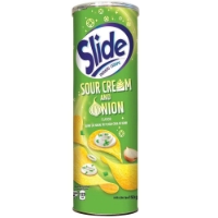 Snack Khoai Tây Slide Vị Kem Chua Và Hành