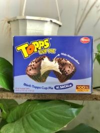 Bánh Topps Cup Pie Vị Socola Nhân Marshmallow