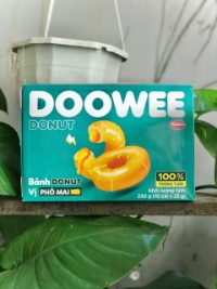 Bánh Doowee Donut Phủ Phô Mai Nhân Kem Phô Mai